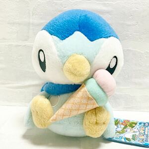 未使用 シーズン ポケモン ぬいぐるみ ポッチャマ ドール 〜 トロピカル スタイル 〜 紙タグ付き 2008 非売品 景品 アイスクリーム