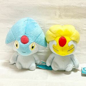 未使用 ポケモン コロッとまんまる ぬいぐるみ アグノム ユクシー ドール セット 紙タグ付き 2008 非売品 景品 ～ 湖の伝説ポケモン ver. ~