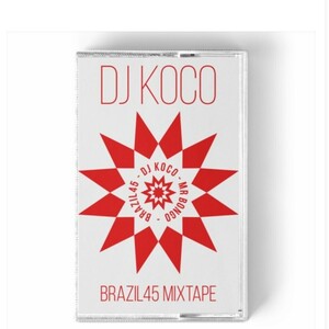  new goods DJ KOCO aka SHIMOKITA / BRAZIL 45 MIXTAPE hip hop Brazil 7inch 7 -inch record tape soul soul dj kiyo muro mix cd