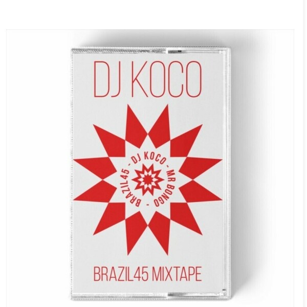 新品　DJ KOCO aka SHIMOKITA / BRAZIL 45 MIXTAPE　hip hop ブラジル　7inch 7インチ レコード　tape soul ソウル　 dj kiyo muro　mix cd