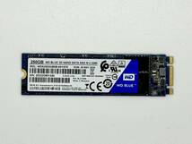 M.2 2280 SATA SSD 250GB WD BLUE WDS250G2B0B-00YS70_画像1
