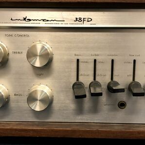 LUXMAN SQ38FD 真空管 アンプ プリメインアンプ 通電確認済 中古 現状品 の画像3