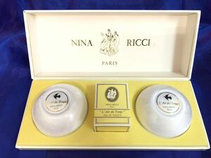 未使用 新古品 NINA RICCI ニナリッチ レールデュタン 石鹸2個 香水付 オーデトワレ 6ml ソープ 石鹸 セット 保管品 購入時期不明 現状品