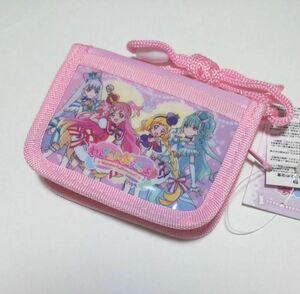 わんだふるぷりきゅあ 二つ折り財布 ウォレット プリキュア 子供用お財布