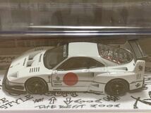 【新品：未開封】イノモデル INNO 1/64 リバティウォーク LBWK F40 2023年 東京オートサロン [ホワイト]_画像4