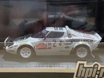 【新品：未開封】hpi racing 1/43 ランチア ストラトス HF 1979年 サンレモ No.2 優勝車 [8070]_画像3