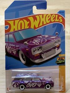 【日本語版/新品：未開封】HOT WHEELS ホットウィール ダットサン ブルーバード ワゴン (510) [パープル・カメレオン]