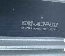 【Carrozzeria】 カロッツェリア Pioneer GM-A3200 パワーアンプCarrozzeria ジャンク品_画像2