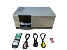 【ほぼ未使用】VHS ビデオ　DDV8000 ダブルデッキハイファイレコーダー　【安心１ヶ月保証】_画像5