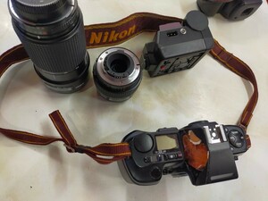 ニコンカメラセットジャンク品 Nikon カメラ フィルムカメラ レンズ など
