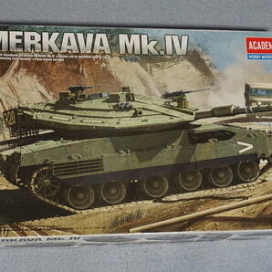 1/35 アカデミー メルカバ MK.Ⅳ(No.13213)プラモデル 内袋未開封品 イスラエル IDF 戦車 チェーンカーテンパーツ付きの画像1