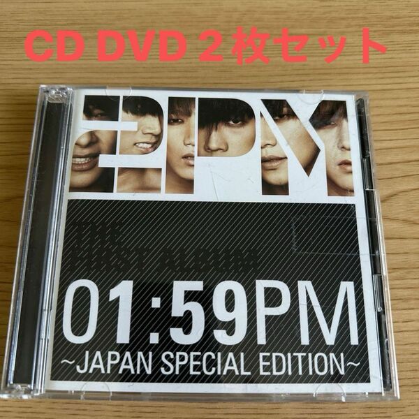 2PM 01:59PM CD DVD 2枚セット！