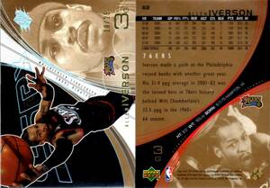 ★2枚セット★ Allen Iverson 02-03 SPx Spectrum /25, #62