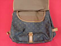 13581-01★ルイヴィトン/LOUIS VUITTON モノグラム ソミュール ショルダーバッグ★_画像8