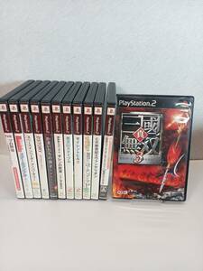 13671-04★SONY/ソニー PS2 PlayStation2 ソフト おまとめ 12本セット かまいたちの夜2/新世紀エヴァンゲリオン/真・三國無双3/ガンダム★