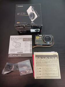 13496-04★CASIO/カシオ EXILIM コンパクトデジタルカメラ EX-FC100★