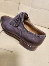 シームレスヒール STEFANO BEMER 40.5 john lobb, edward green,crockett, gaziano, stefano bemer, church's等の靴好きにお薦め_画像4