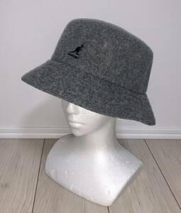 新品 KANGOL Wool Lahinch K3191ST XL カンゴール ウール ラヒンチ バケットハット グレー 灰 ベルハット メトロハット ＸＬ 男女兼用