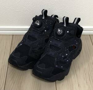 REEBOK x ZOZOTOWN PUMP FURY OG FX7141 23cm リーボック ポンプフューリー パープルデリリウム ネイビー ブラック 宇宙柄 紺 INSTAPUMP