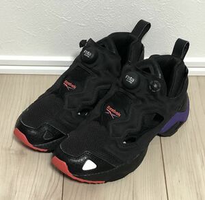 良品 REEBOK INSTA PUMP FURY 95 GX9425 US6.5 24.5cm リーボック ポンプフューリー ブラック レッド パープル 黒 赤 紫 instapump og