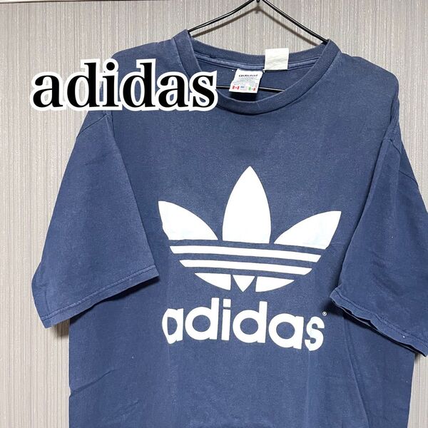 adidas アディダス 万国旗 Tシャツ 半袖 ヴィンテージ