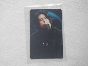 SUGA　PHOTO CARD◆D-DAY THE MOVIE　JAPAN ONLY◆BTS　トレカ　フォトカード　ユンギ　ムビチケ　特典