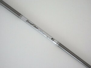 ●1円～！AEROTECH　Steel Fiber☆エアロテック　スチールファイバー i80cw　S　ミドルアイアン用　シャフト（62449