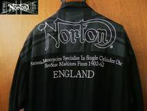 ノートン Norton 半袖シャツ ブラック 黒_画像1