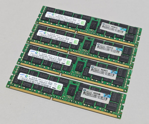 1333MHz 16GB 4 sheets set total 64GB MacPro for memory 2009 2010 2012 model for 240pin DDR3 10600R RDIMM ECC operation verification settled #0515B