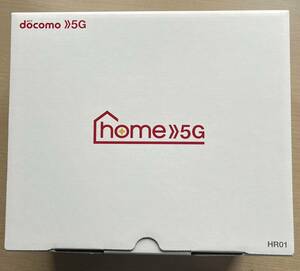 美品　ドコモ Home 5G HR01 Wi-Fi　ホームルーター　 楽天最強プランAPN設定済　SIMフリー　送料無料