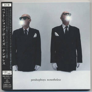 PET SHOP BOYS/NONETHELESS * CD2 листов комплект / записано в Японии / домашнее животное * магазин * boys 