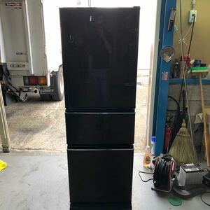冷蔵庫 3ドア冷蔵庫 三菱 ノンフロン冷凍冷蔵庫 272l ブラウン　黒っぽい　MR-CX27D-BR 2019年式　簡易清掃