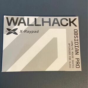 Wallhack x X-Raypad Obsidian PRO マウスソール