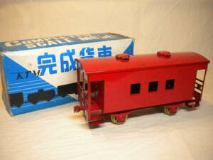 * sanshin type O gauge car . car red color KTM*ka loading made Showa Retro Vintage use item beautiful *
