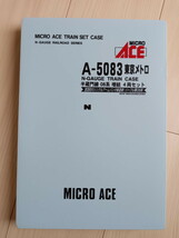 ■送料230円～■ 【車両ケース】マイクロエース 東京メトロ半蔵門線 08系 増結4両セット の空箱 ■ 管理番号HM2405120602200AY_画像4