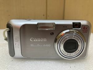 HY1500 Canon PowerShot A460 PC1226 5.4-21.6mm 1:2.8-5.8 キャノン デジタルカメラ 現状品　0513