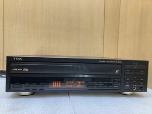 HY1557 TEAC ティアック LDディスクプレーヤ LV-2000 通電のみ　CD再生NG 他未確認　現状品　0515