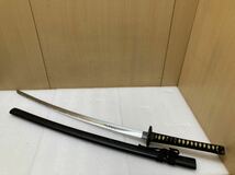 HY1574 模造刀 日本刀 美術品 置物 武芸 武術 全長約99cm 現状品　0418_画像1