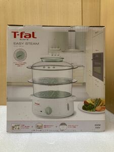 HY1414 未使用保管品　T-FAL ティファールEASY STEAM イージースチーム SERIE S02 電気蒸し器 クッカー 調理器具　通電確認済　現状品