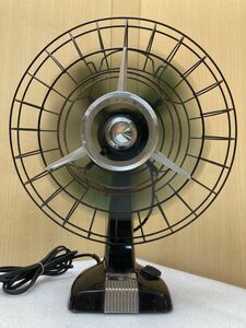 HY1461 Matsushita electro- vessel M-8B1? retro electric fan /NATIONAL/ Showa Retro /3 sheets wings / National / desk electric fan electrification verification settled present condition goods 