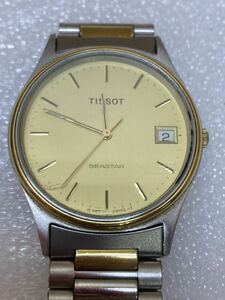 HY1908 TISSOT ティソ 腕時計 B986/996 SEASTAR シースター ゴールド　3針 メンズ クォーツ 未確認　現状品　0530