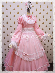 [milky ange] romance tik style meido line z pink XXL size goods with special circumstances 