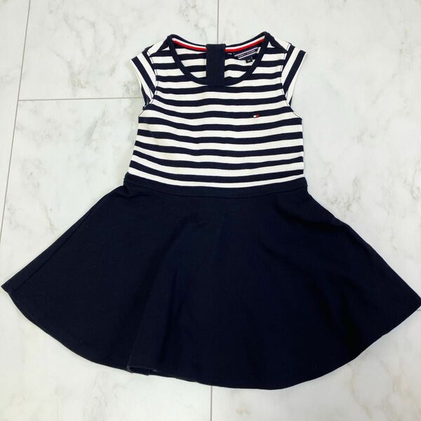 【92】TOMMY HILFIGER://キッズワンピース