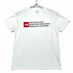 ノースフェイスtシャツ スクエアロゴティー 白 L NT31975 半袖Tシャツ ホワイト