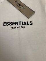 essentials Tシャツ ホワイト 半袖Tシャツ エッセンシャルズ　sサイズ_画像2