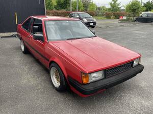 【希少】1982式　Carina　Coupe　2000 GT 2 door　RA63 18R Cooラー　Power steering　パワーウインド　New itemDamper　現状　要整備 Authorised inspectionNo