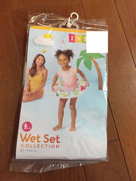 INTEX インテックス 子供用 浮き輪 51cm 水遊び 3-6歳 果物柄
