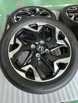 @美品 ホンダ N-BOX カスタム 165/55R15 純正 JF3 JF4 ブリヂストン エコピア 4.5J +45 PCD100 4穴 15インチ N-ONE N-WGN ガリ傷無し@_画像2