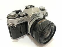 ★Canon キャノン 一眼レフ フィルムカメラ AE-1 / FD 28mm 1:2.8 S.C. レンズ　シャッター切れません　現状品_画像1