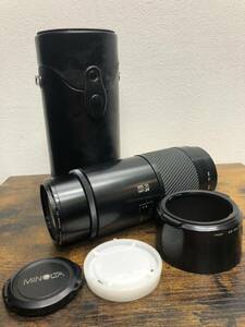 ■MINOLTA ミノルタAF カメラレンズ 75-300 1:4.5(32)-5.6 現状品